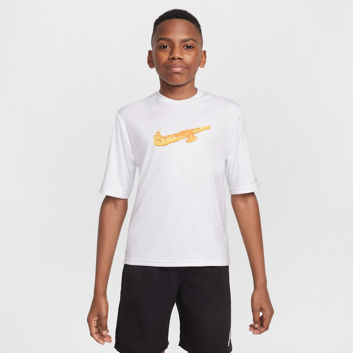 Nike Swim Hydroguard Nike Swim Hydroguard Big Kids' (Boys') Dri-FIT Short-Sleeve Top
