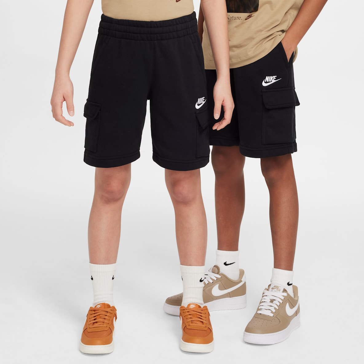 Nike Sportswear Club Nike Sportswear Club Older Kids' French Terry Cargo Shorts