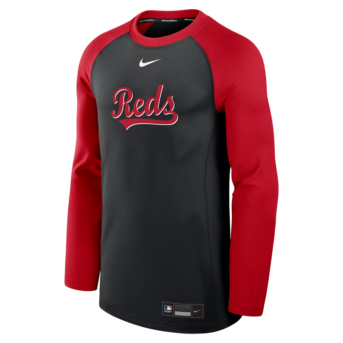 Cincinnati Reds Authentic Collection Game Time Cincinnati Reds Authentic Collection Game Time Men's Nike Dri-FIT MLB Pullover Crew
