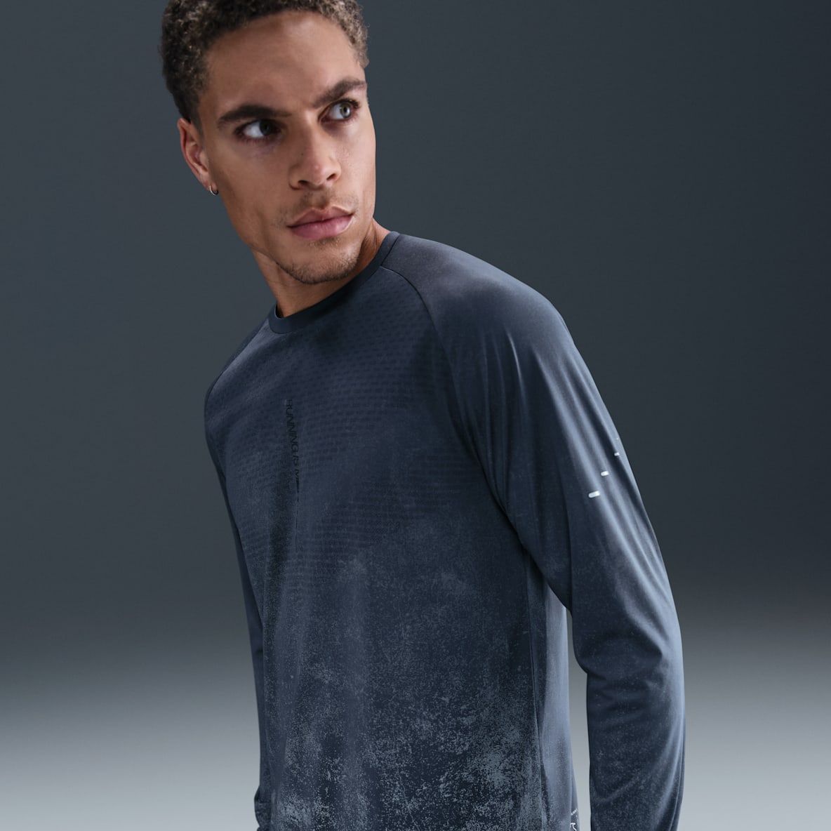 Nike Stride Nike Stride Men's Dri-FIT ADV Long-Sleeve Running Top with Reflective Accents
