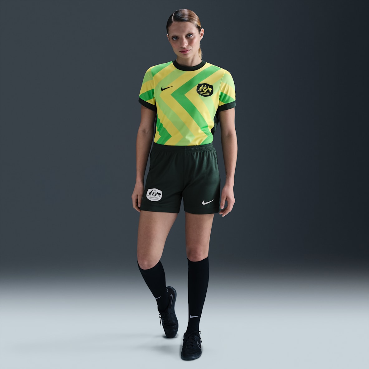 Australia 2025 Stadium Australia 2025 Stadium Women's Nike Dri-FIT Football Primary Replica Shorts