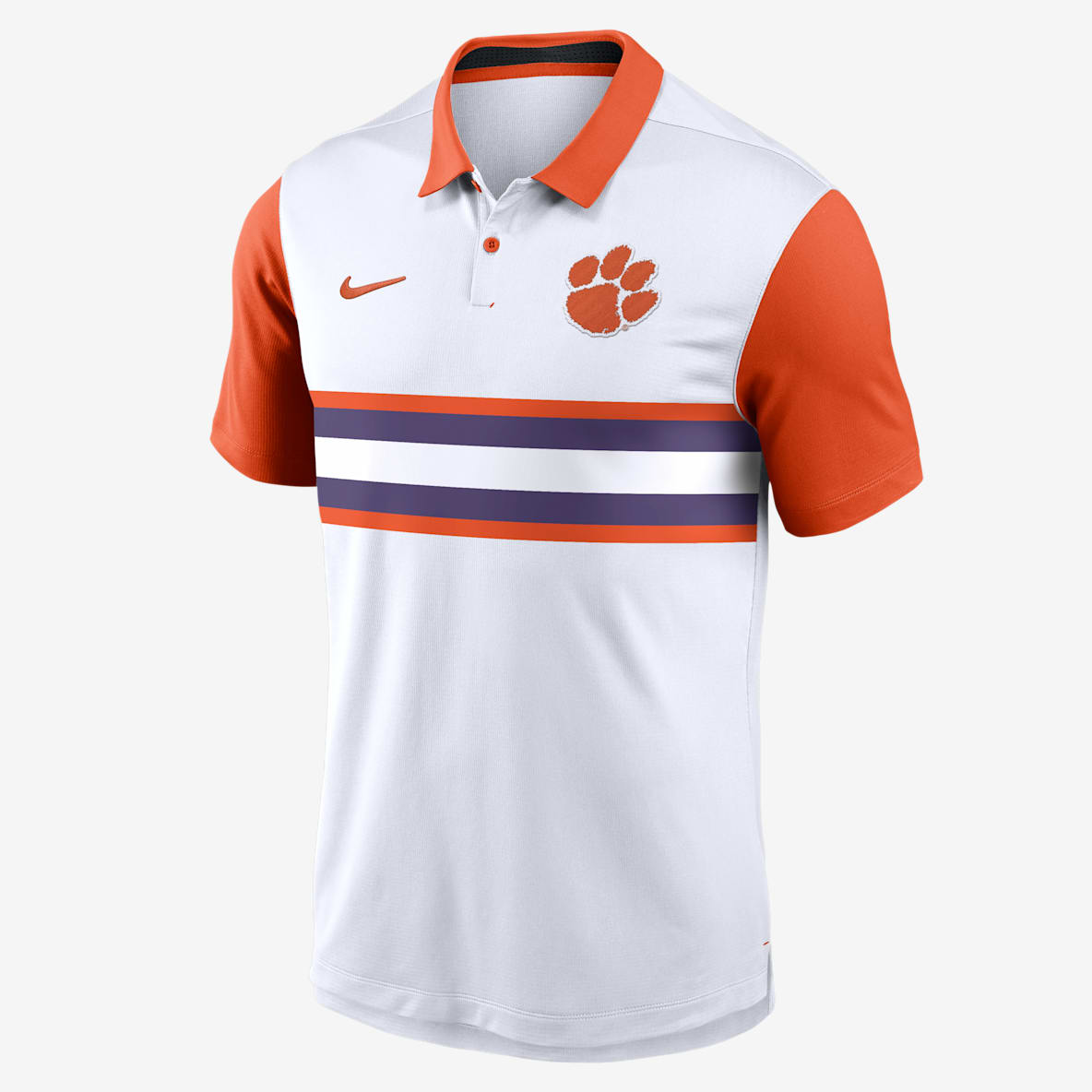 Clemson Tigers Primetime Campus Vapor Clemson Tigers Primetime Campus Vapor Men's Nike Dri-FIT College Polo