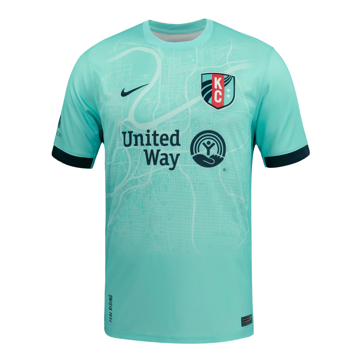 Debinha de Oliveira KC Current 2025 Stadium Away Debinha de Oliveira KC Current 2025 Stadium Away Men's Nike Dri-FIT NWSL Replica Jersey