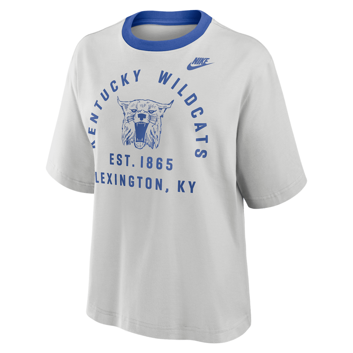 Kentucky Legacy Arch Script Boxy Kentucky Legacy Arch Script Boxy Women's Nike College T-Shirt