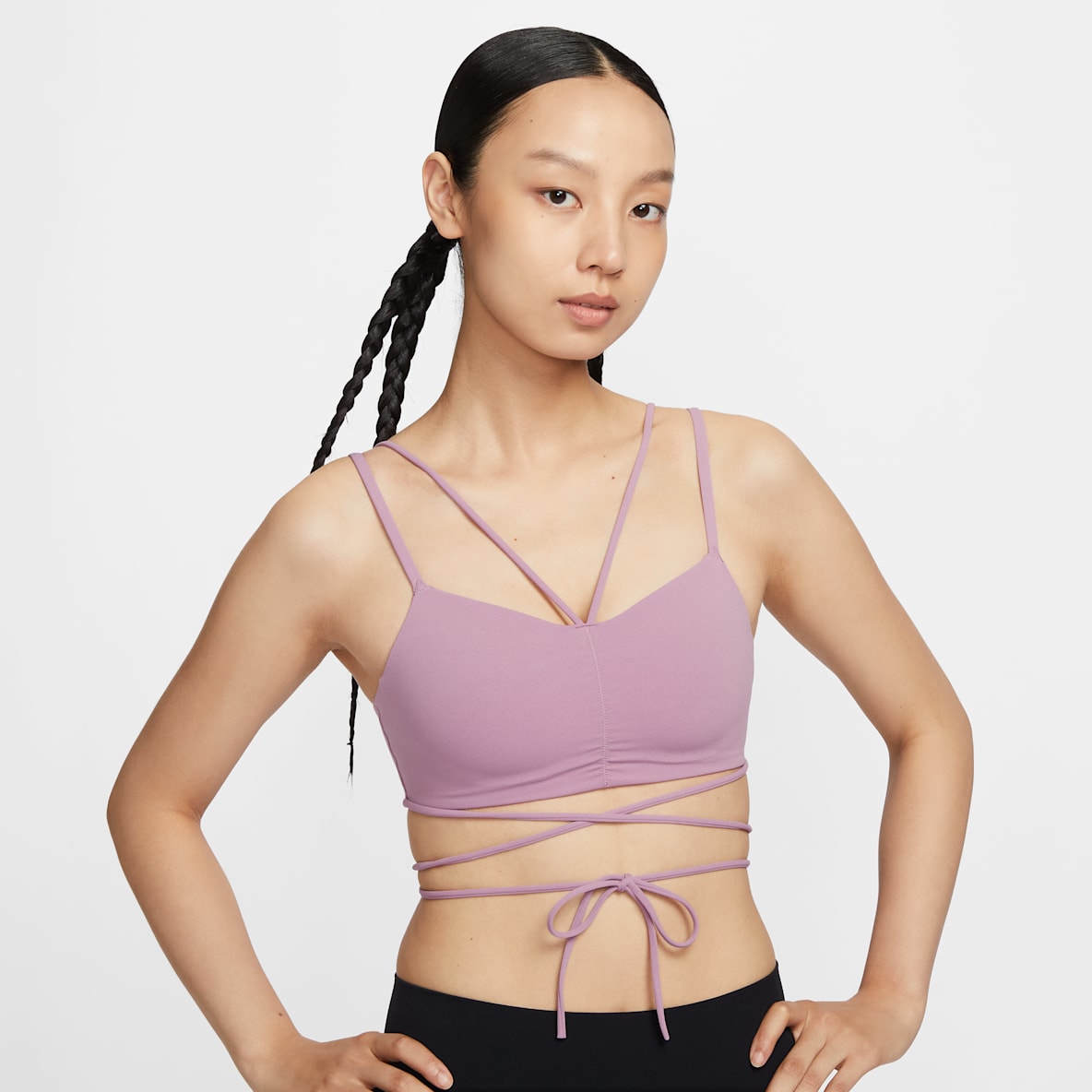 Nike Zenvy Strappy Wrap Nike Zenvy Strappy Wrap Women's Light-Support Padded Sports Bra