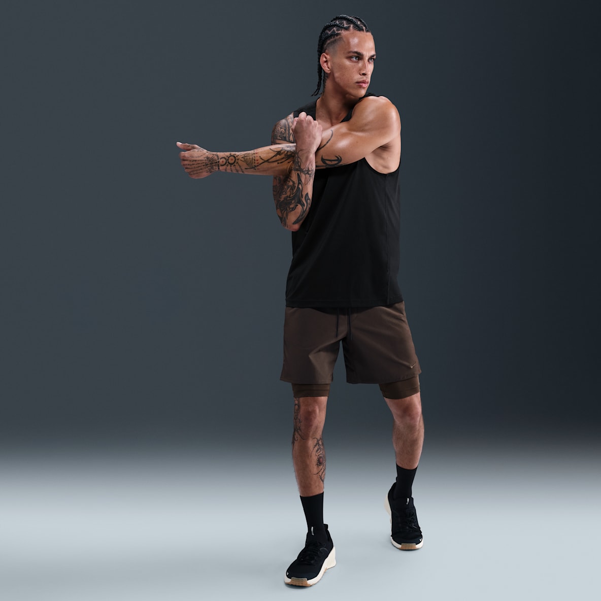 Nike Unlimited Nike Unlimited Shorts versátiles Dri-FIT de 18 cm 2 en 1 para hombre