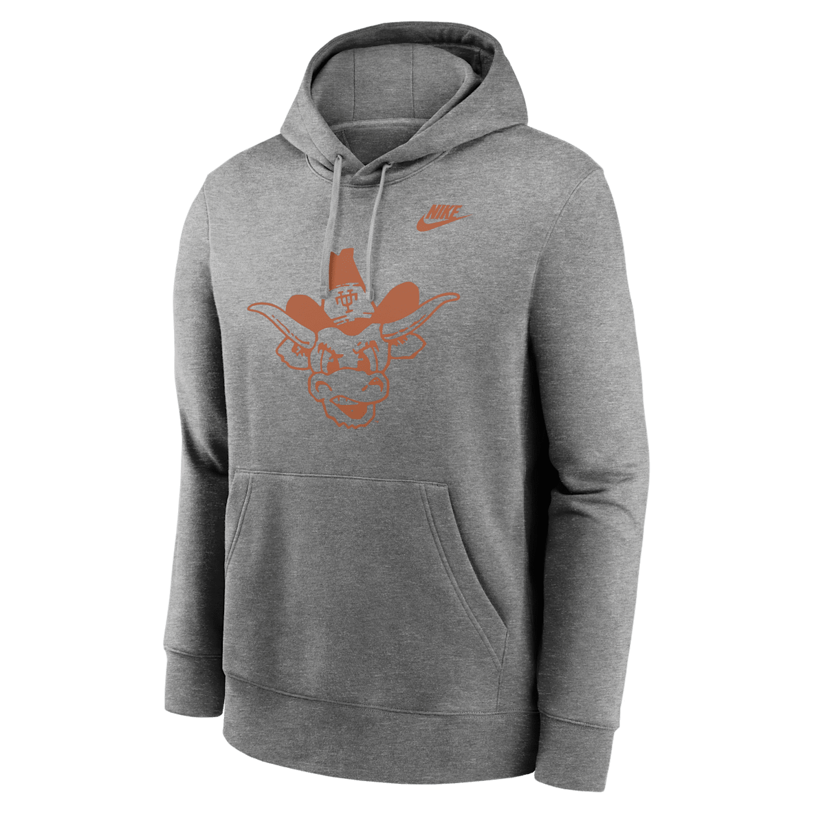 Texas Longhorns Legacy Club Primary Logo Texas Longhorns Legacy Club Primary Logo Men's Nike College Pullover Hoodie