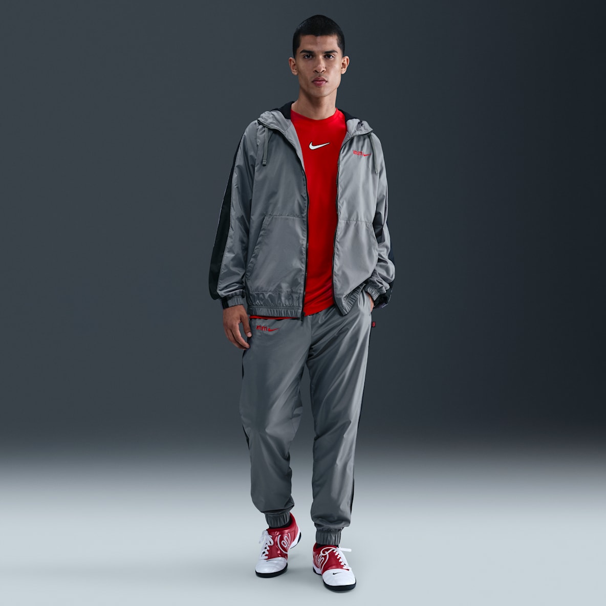 Atlético Madrid Atlético Madrid Nike Fußball-Trainingsanzug aus Webmaterial mit Kapuze (Herren)