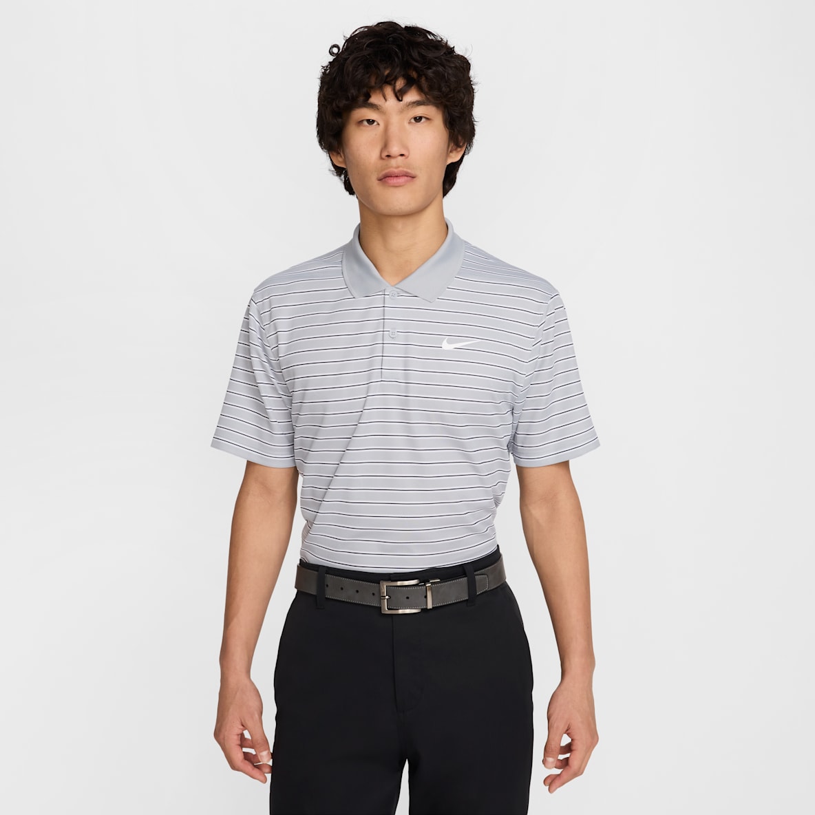 Nike Dri-FIT Victory Polo de golf a rayas para hombre