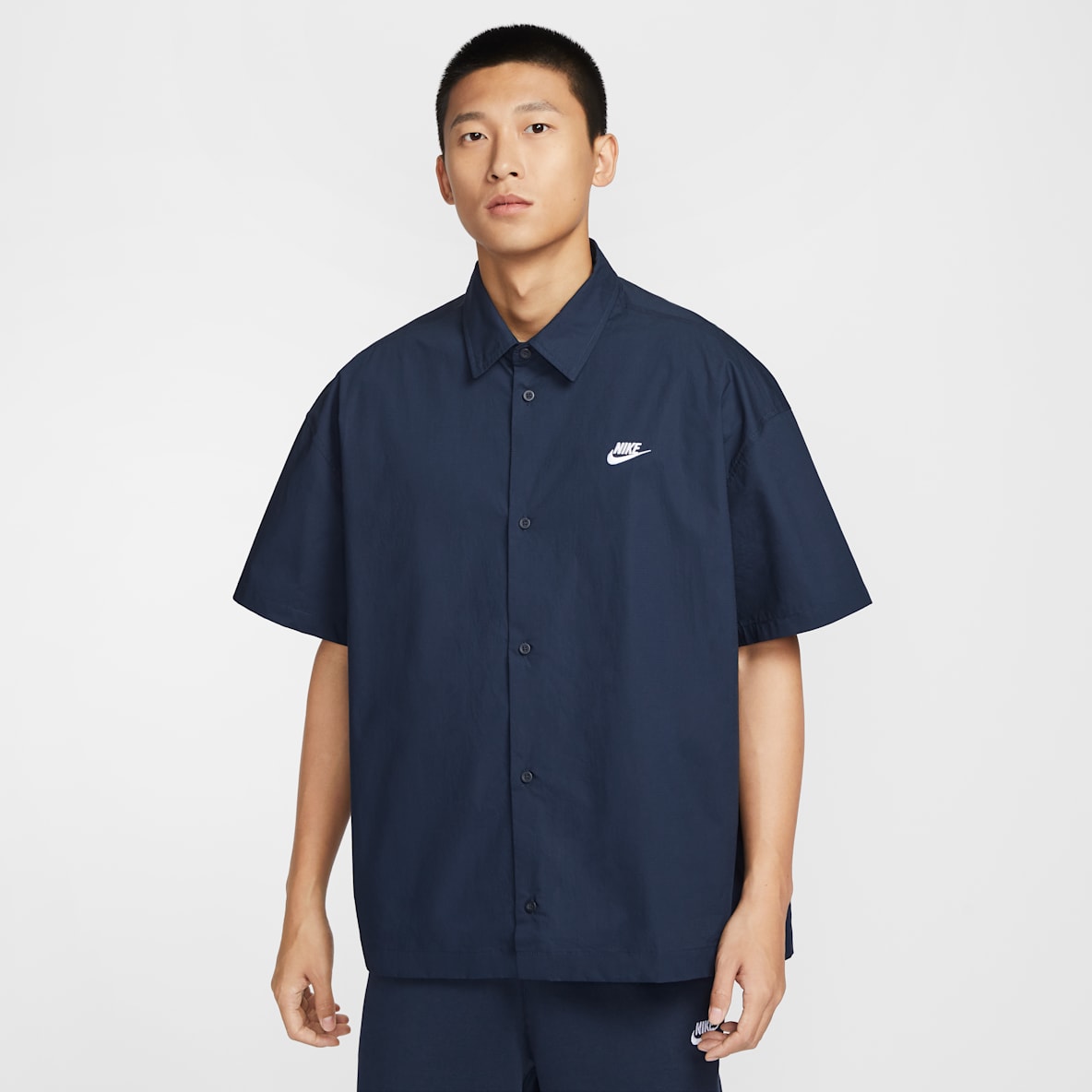Nike Club Nike Club Men's Short-Sleeve Button-Up Shirt