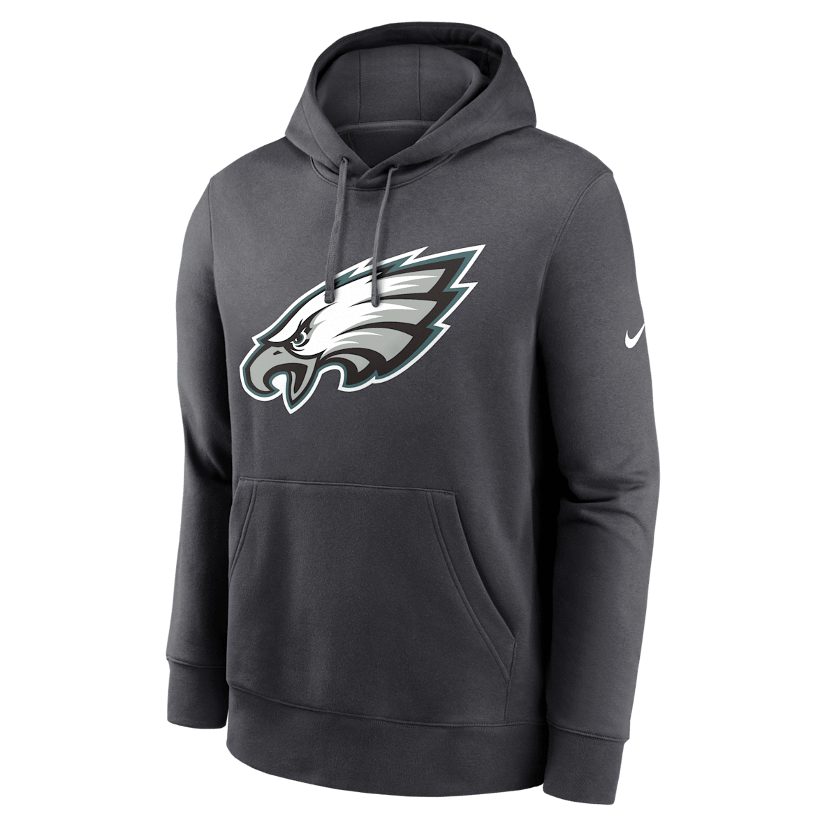 Philadelphia Eagles Club Logo Philadelphia Eagles Club Logo Men's Nike NFL Pullover Hoodie