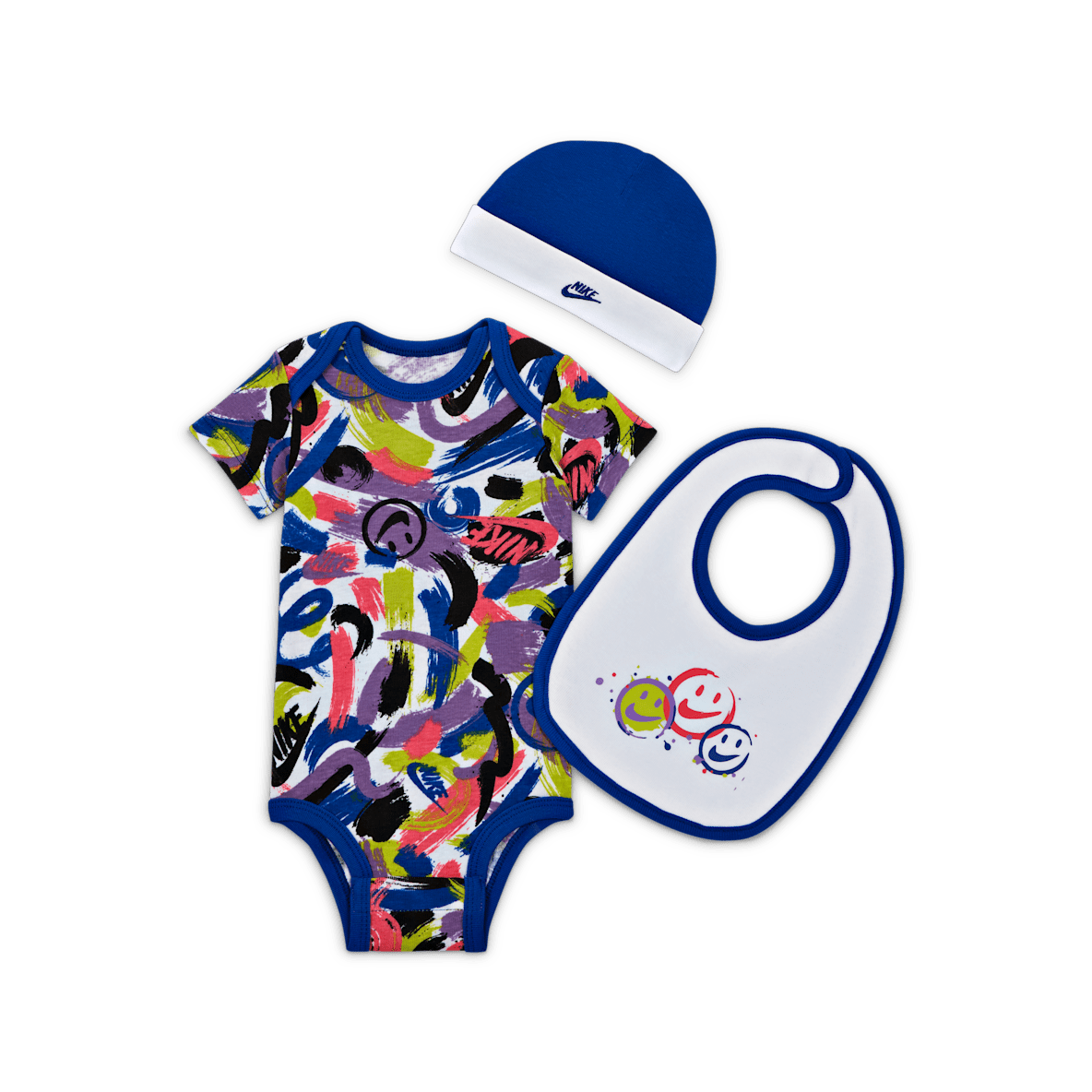 Nike Express Yourself Baby 3-Piece Bodysuit Set
