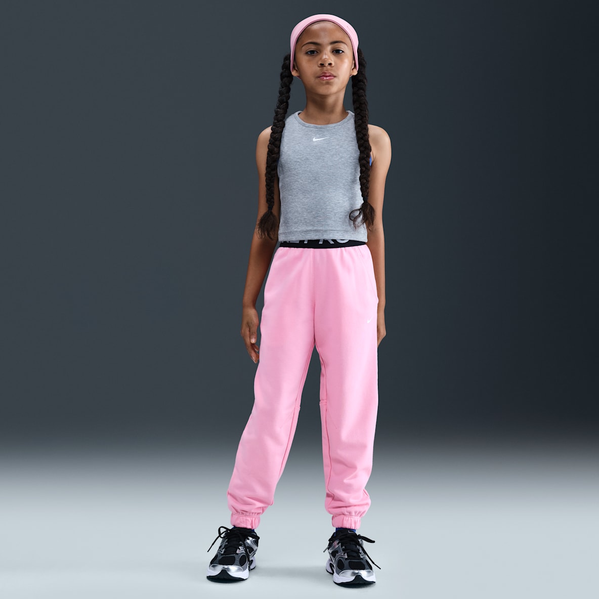 Nike Pro Fleece Nike Pro Fleece Παντελόνι φόρμας Dri-FIT για μεγάλα κορίτσια