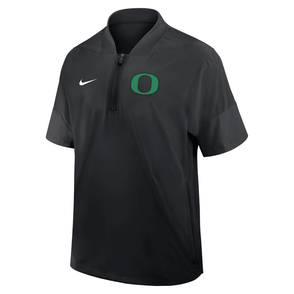 Oregon Sideline Coach Oregon Sideline Coach Men's Nike College 1/2-Zip Short-Sleeve Jacket