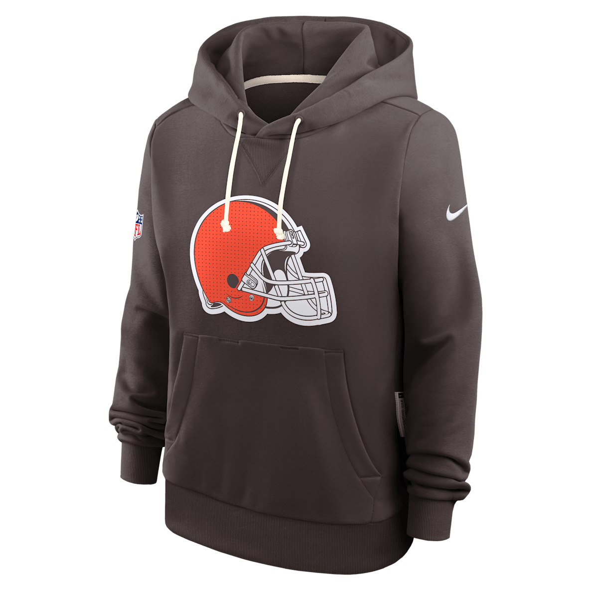 Cleveland Browns Sideline Cleveland Browns Sideline Women's Nike Dri-FIT NFL Pullover Hoodie