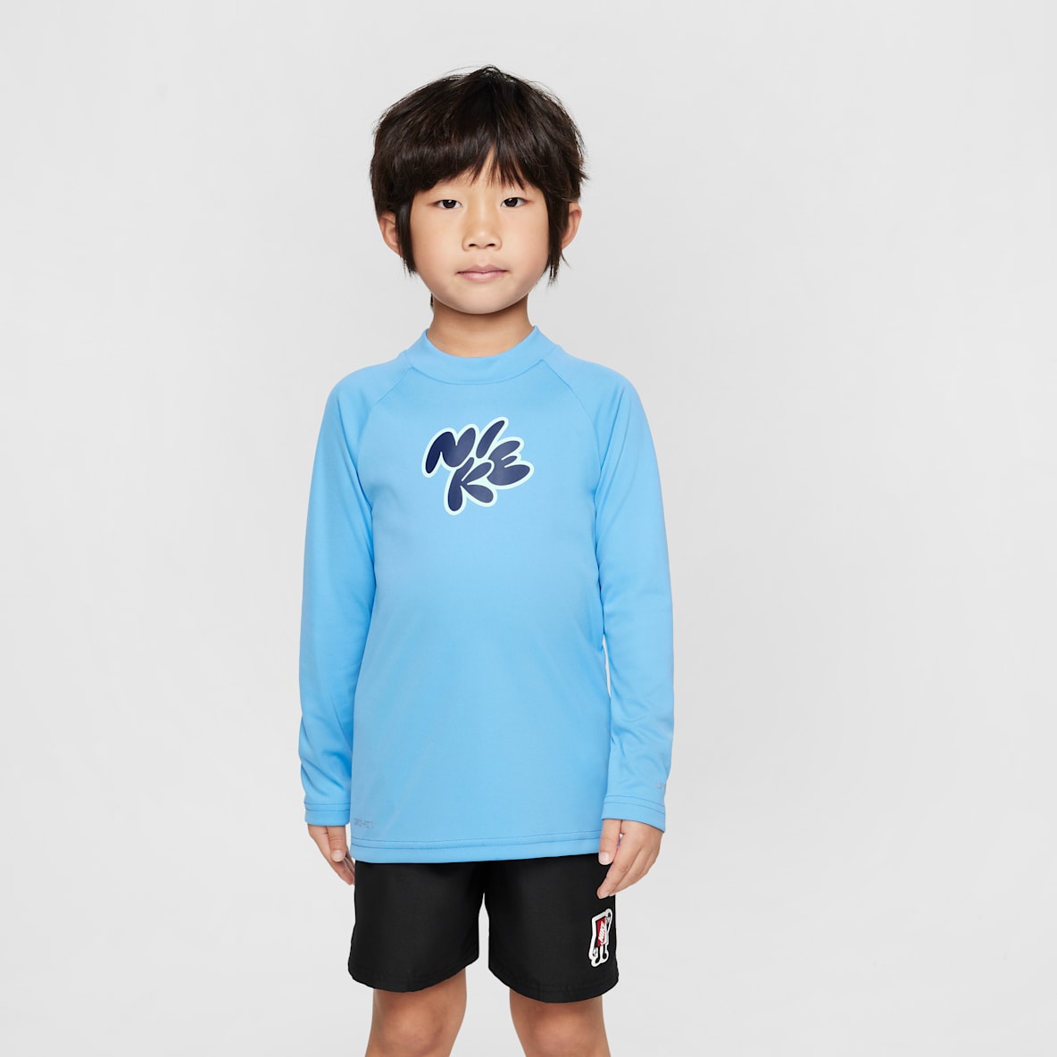Nike Swim Hydroguard Nike Swim Hydroguard Little Kids' Long-Sleeve Top