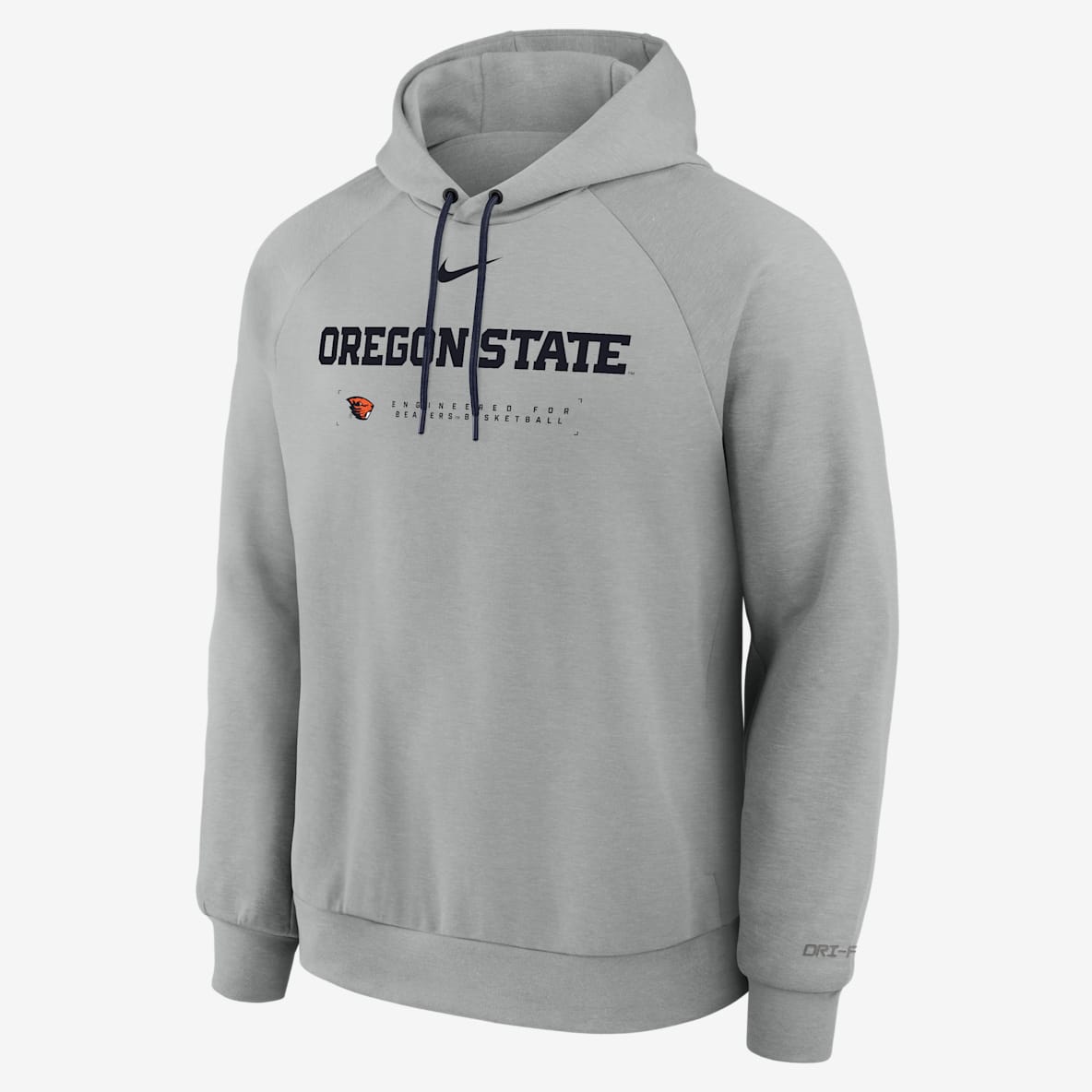 Oregon Statae Beavers Nike NCAA Oregon Statae Beavers Nike NCAA Sudadera con gorro de entrenador de básquetbol para hombre