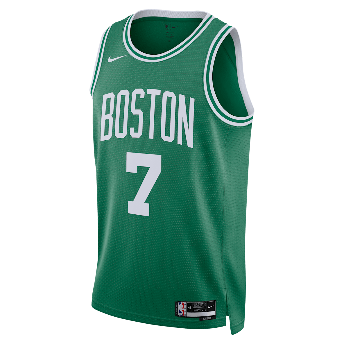 Boston Celtics Icon Edition Boston Celtics Icon Edition Jersey Nike Dri-FIT de la NBA Swingman para hombre