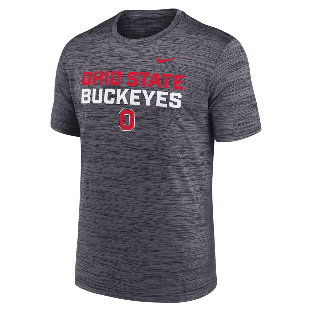Ohio State Campus Center Stack Velocity Ohio State Campus Center Stack Velocity Men's Nike Dri-FIT College T-Shirt