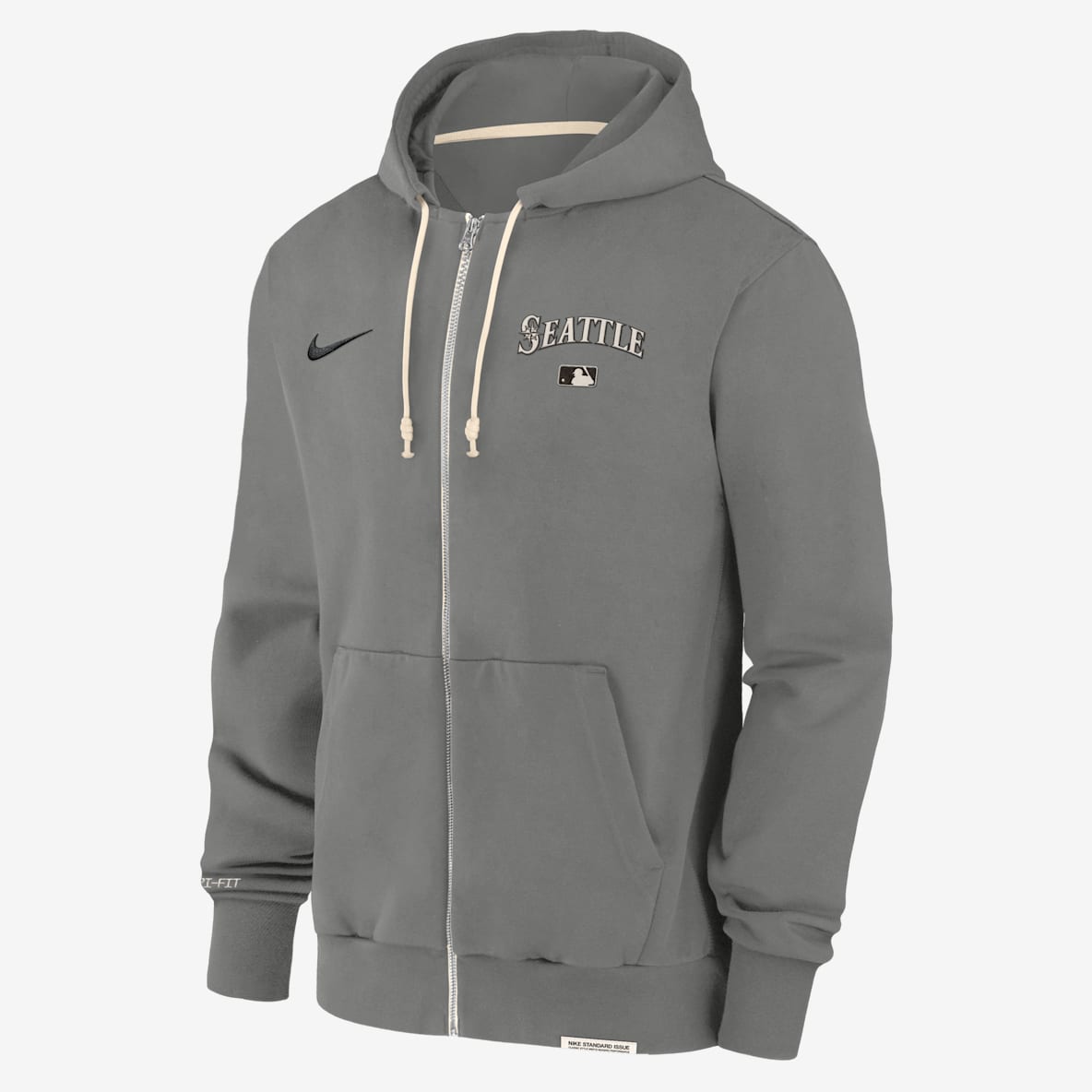 Seattle Mariners Authentic Collection Travel Seattle Mariners Authentic Collection Travel Men's Nike Dri-FIT MLB Full-Zip Hoodie