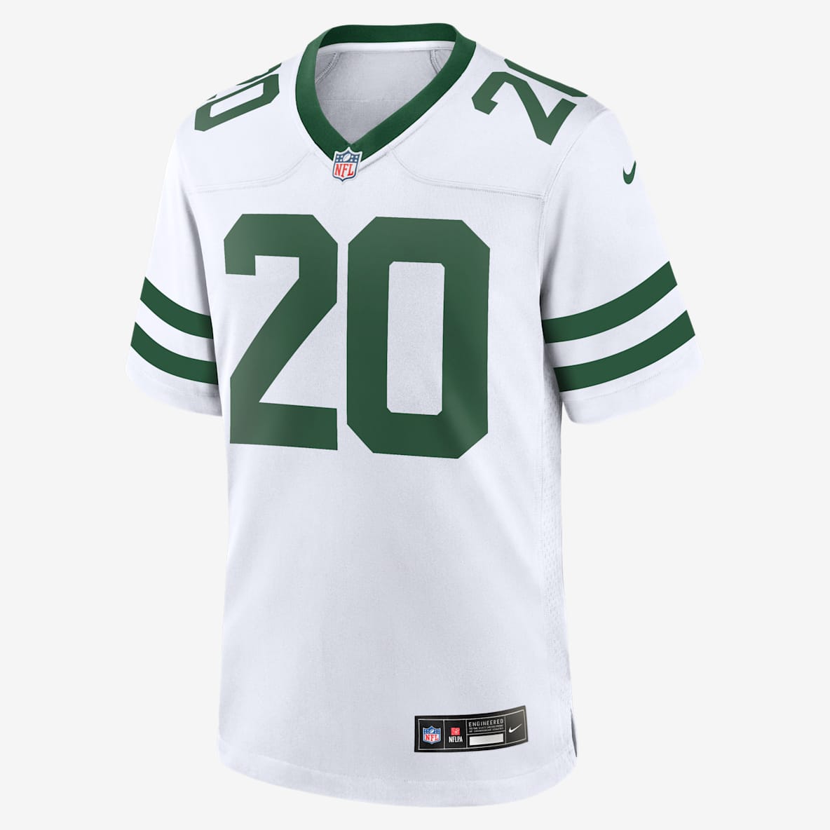 Breece Hall New York Jets Breece Hall New York Jets Jersey de fútbol americano Nike de la NFL Game para hombre