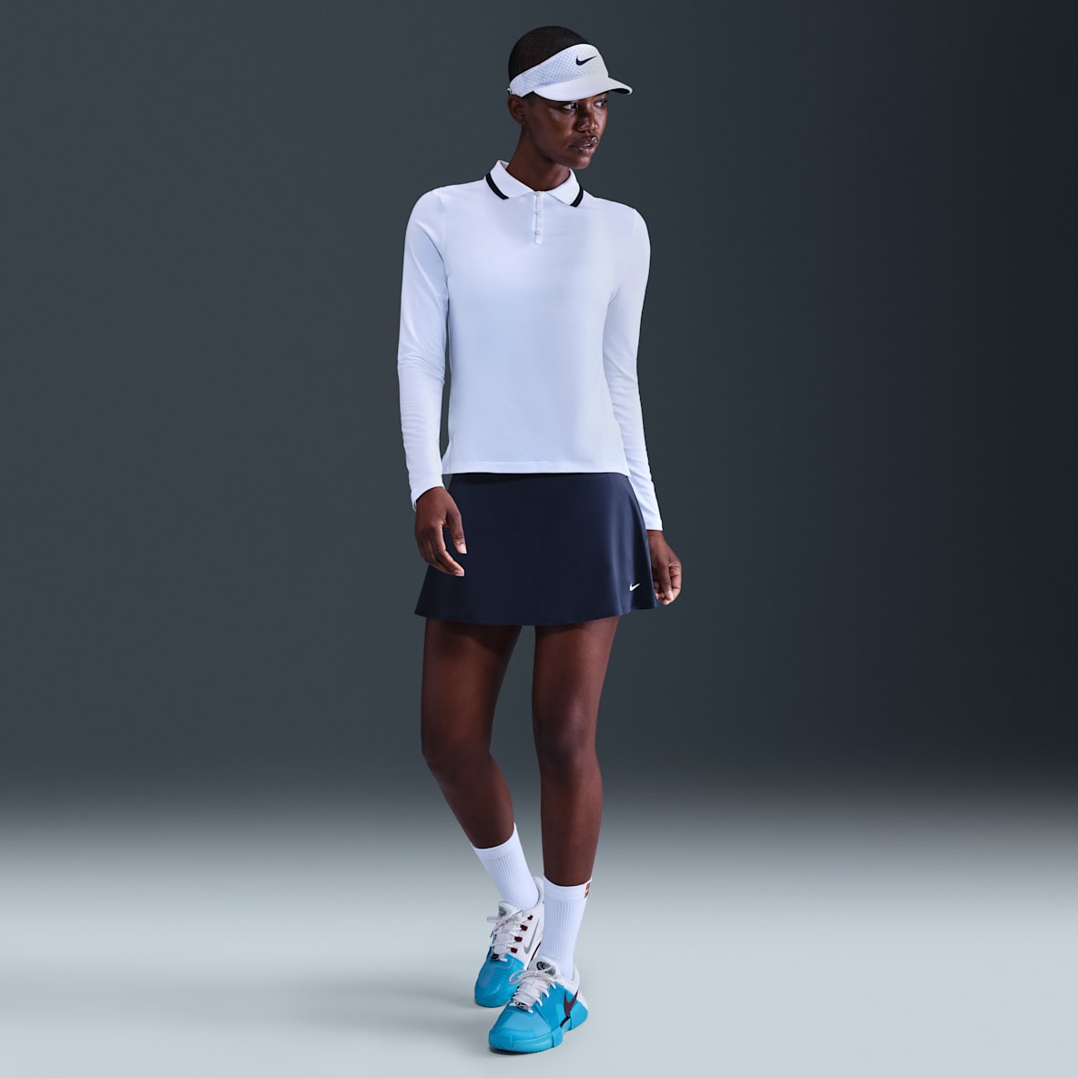 Nike Victory Falda de tenis Dri-FIT corta con volantes para mujer