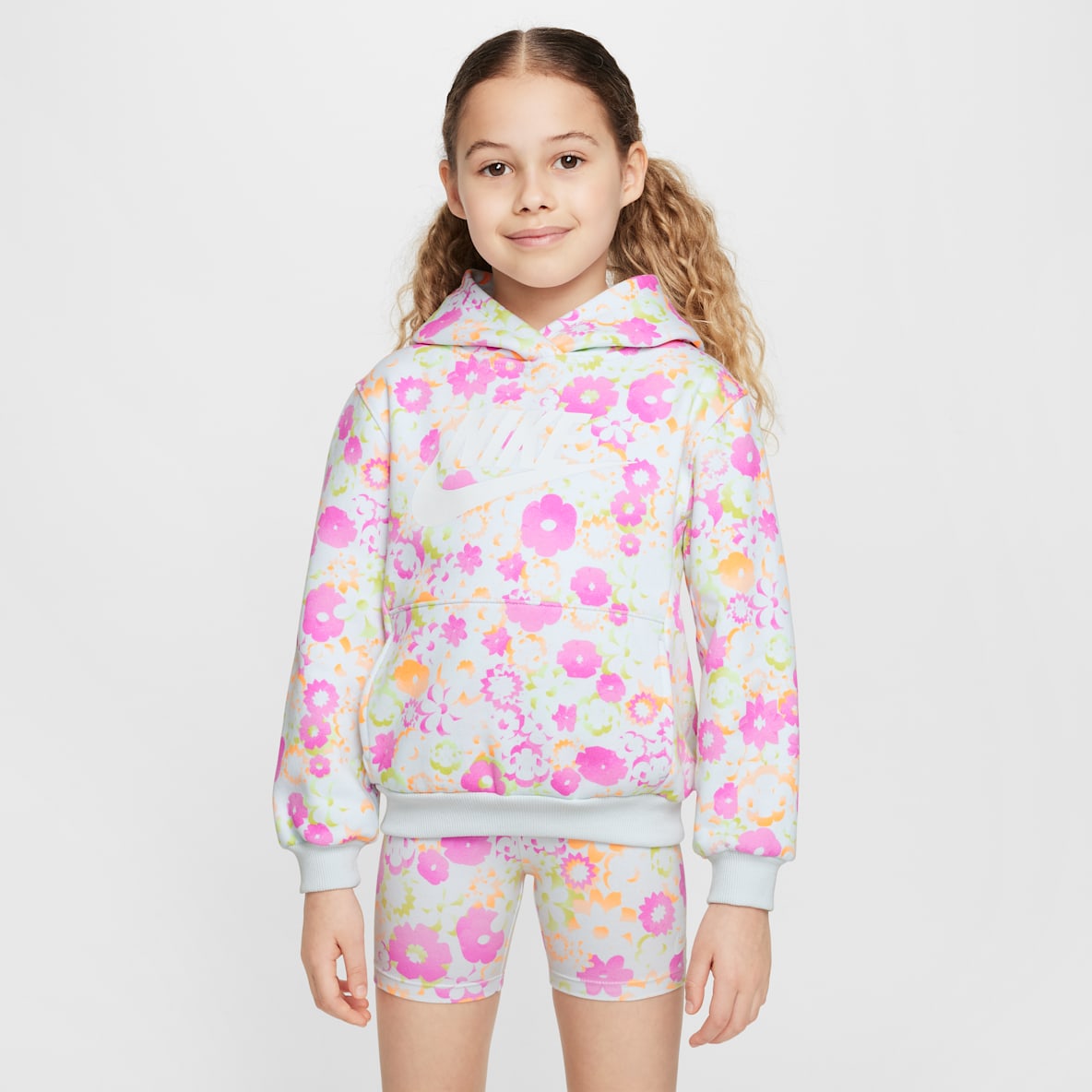 Nike Flow-Ral Nike Flow-Ral Younger Kids' Printed Pullover Hoodie