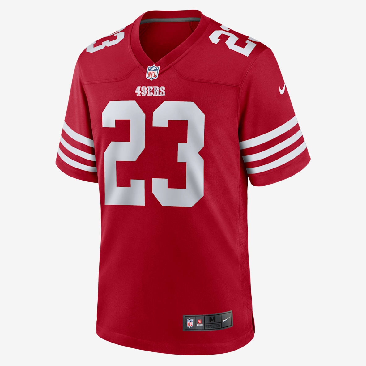 NFL San Francisco 49ers (Christian McCaffrey) NFL San Francisco 49ers (Christian McCaffrey) Jersey de fútbol americano Game para hombre