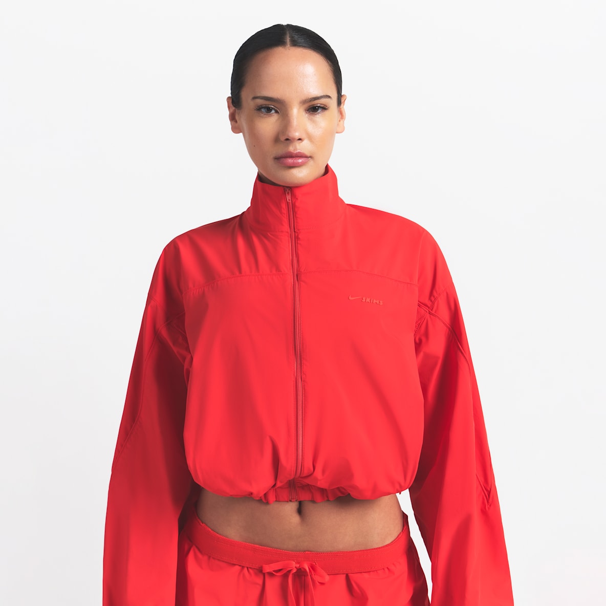 NikeSKIMS Woven Nylon Women's Crop Jacket