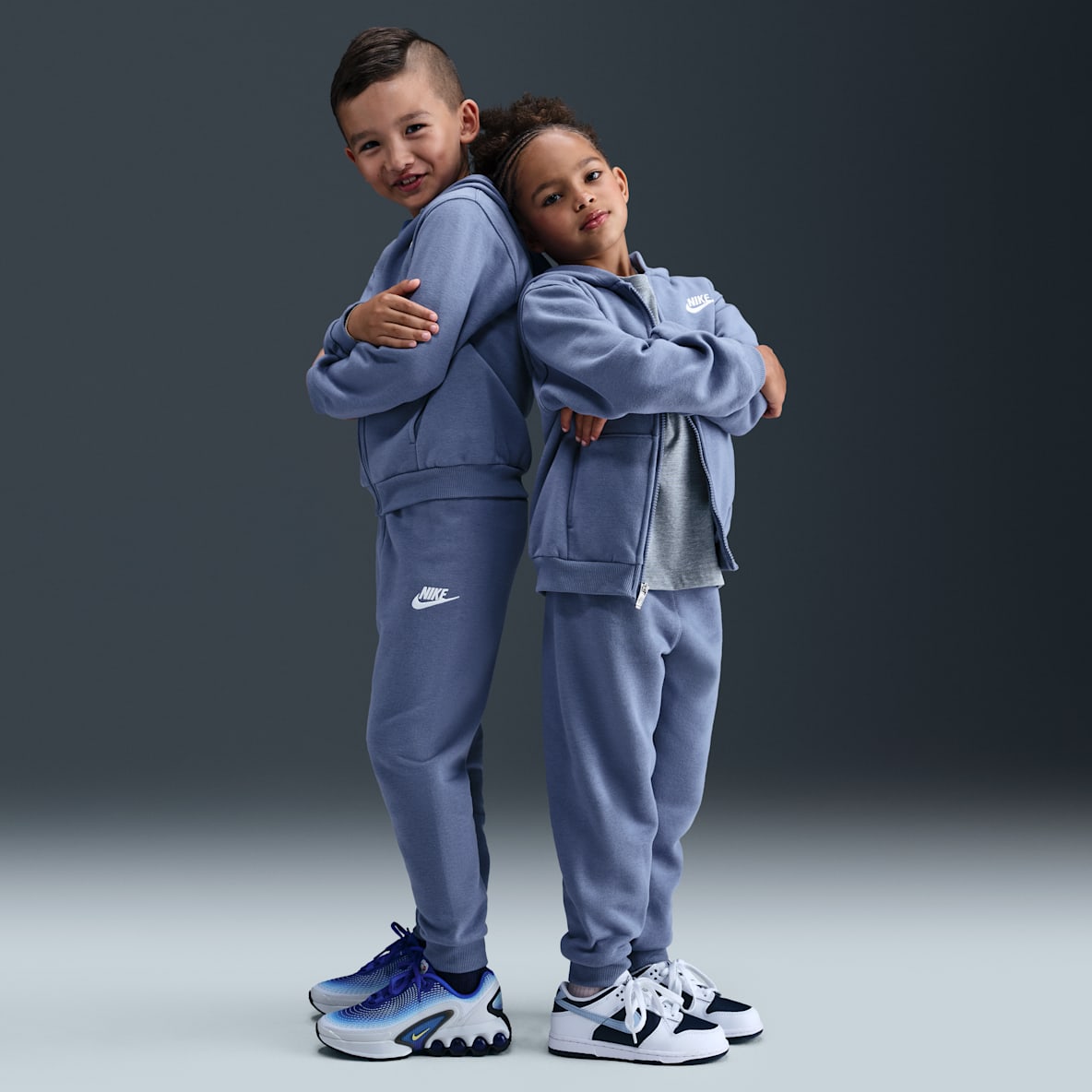 Nike Full-Zip Club Set Nike Full-Zip Club Set Little Kids 2-Piece Hoodie Set