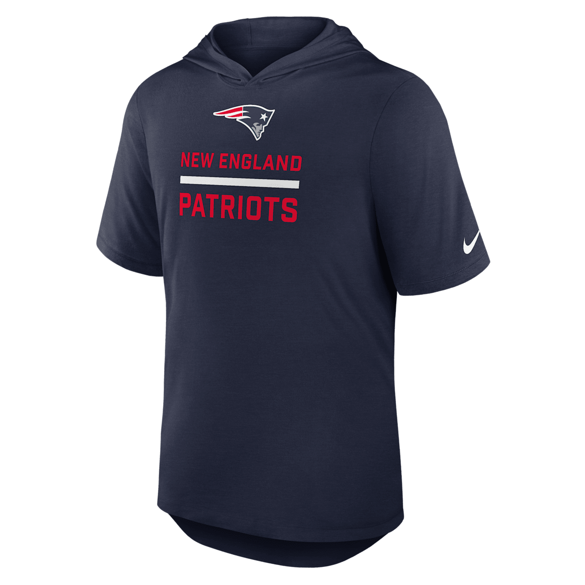 New England Patriots Playera Nike Dri-FIT de la NFL con gorro para hombre