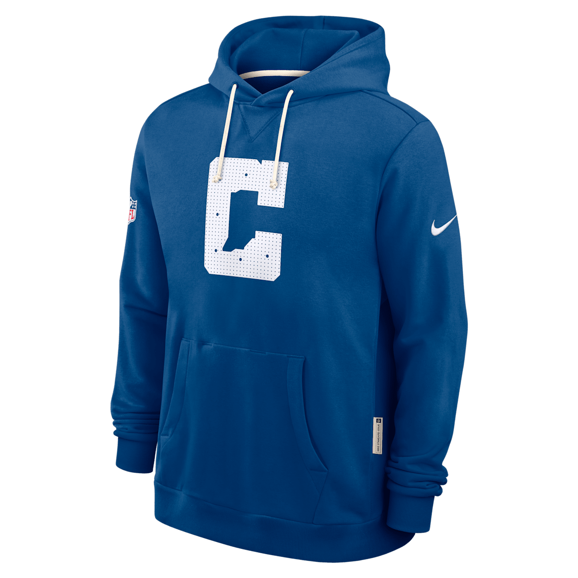 Indianapolis Colts Initial Home Sideline Men's Nike Dri-FIT NFL Pullover Hoodie