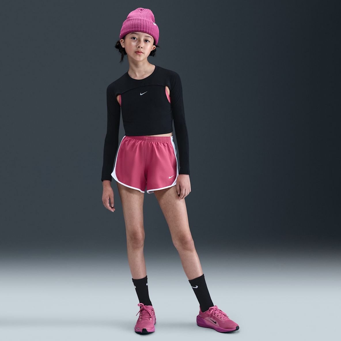 Nike Tempo Nike Tempo Big Kids' (Girls') Dri-FIT Running Shorts
