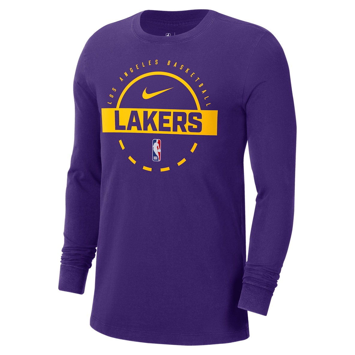 Los Angeles Lakers Los Angeles Lakers Men's Nike NBA Practice Long-Sleeve T-Shirt