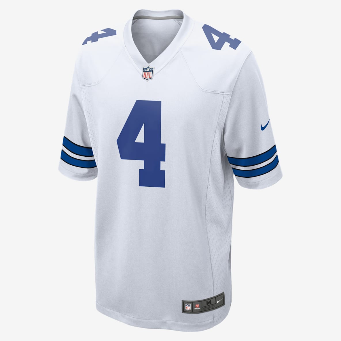 NFL Dallas Cowboys (Dak Prescott) Men's Game Football Jersey