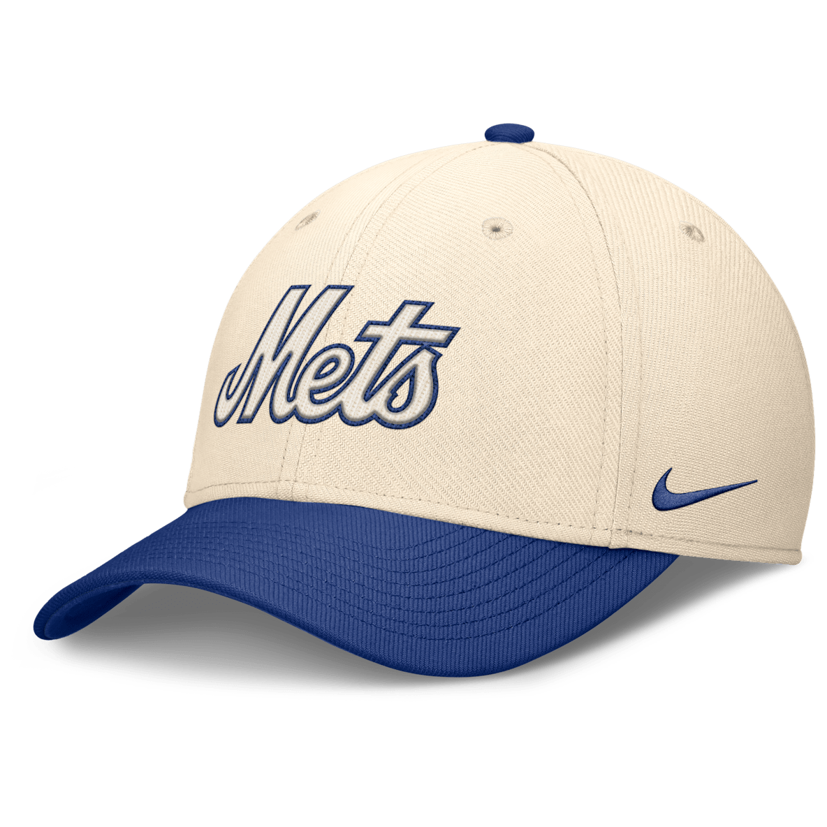 New York Mets Statement Rise Swoosh New York Mets Statement Rise Swoosh Men's Nike Dri-FIT MLB Hat