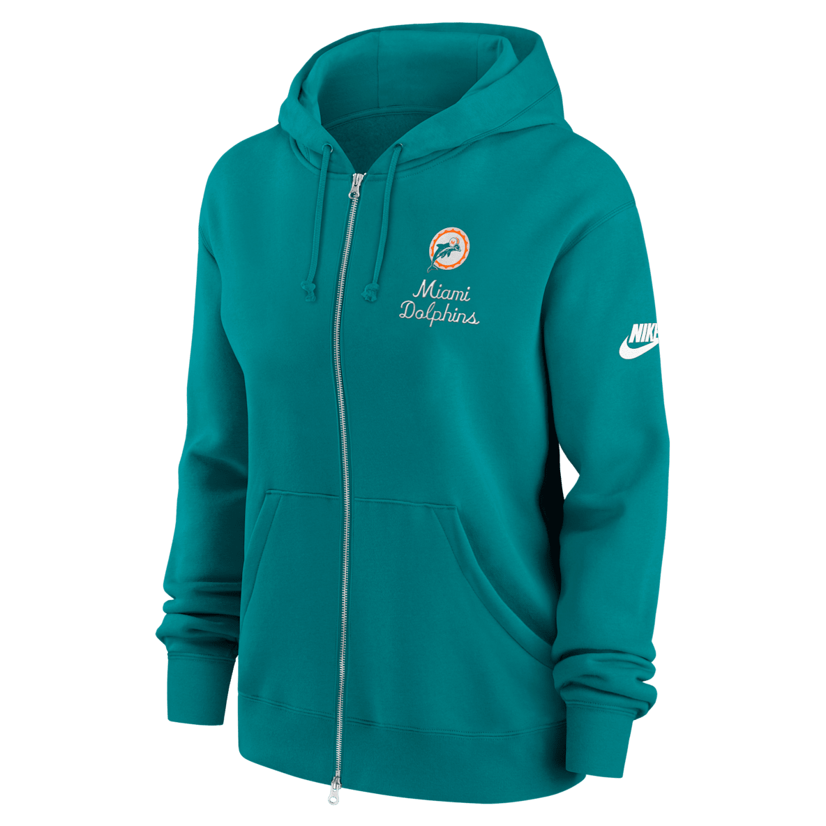 Miami Dolphins Phoenix Rewind Miami Dolphins Phoenix Rewind Women's Nike NFL Full-Zip Hoodie