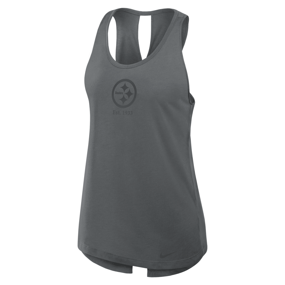 Pittsburgh Steelers Established Pittsburgh Steelers Established Camiseta de tirantes Nike Dri-FIT de la NFL para mujer