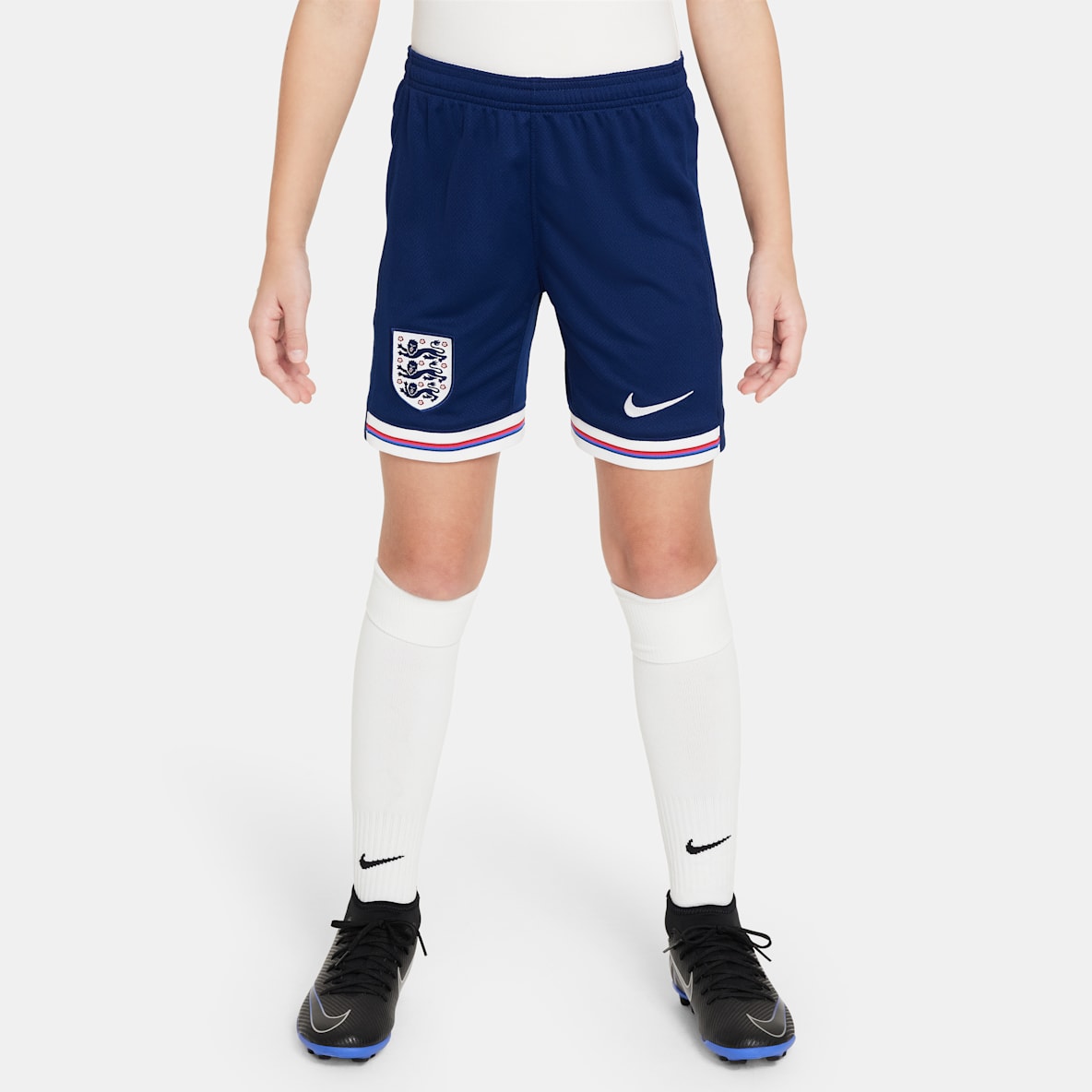 England 2024 Stadium Home Older Kids' Nike Dri-FIT Football Replica Shorts