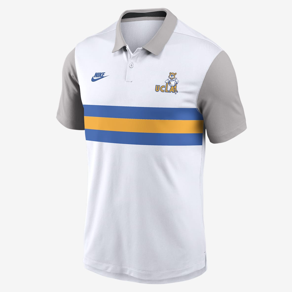UCLA Athletic Prep Vapor Legacy Logo UCLA Athletic Prep Vapor Legacy Logo Men's Nike Dri-FIT College Polo