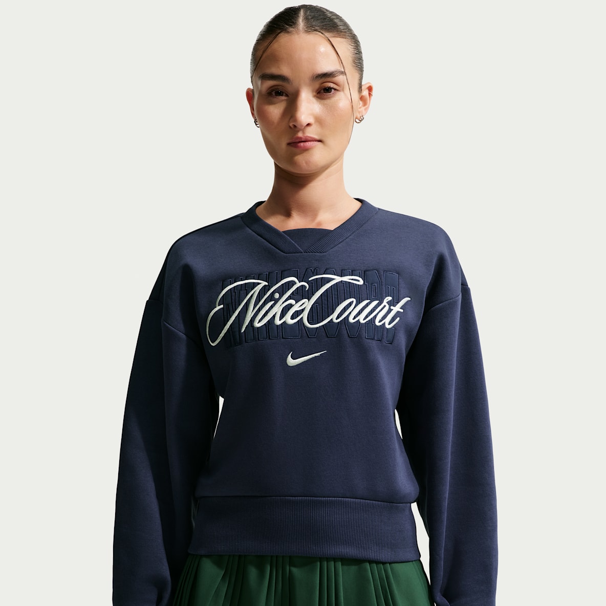 NikeCourt Collection Women's Crew-Neck Tennis Top
