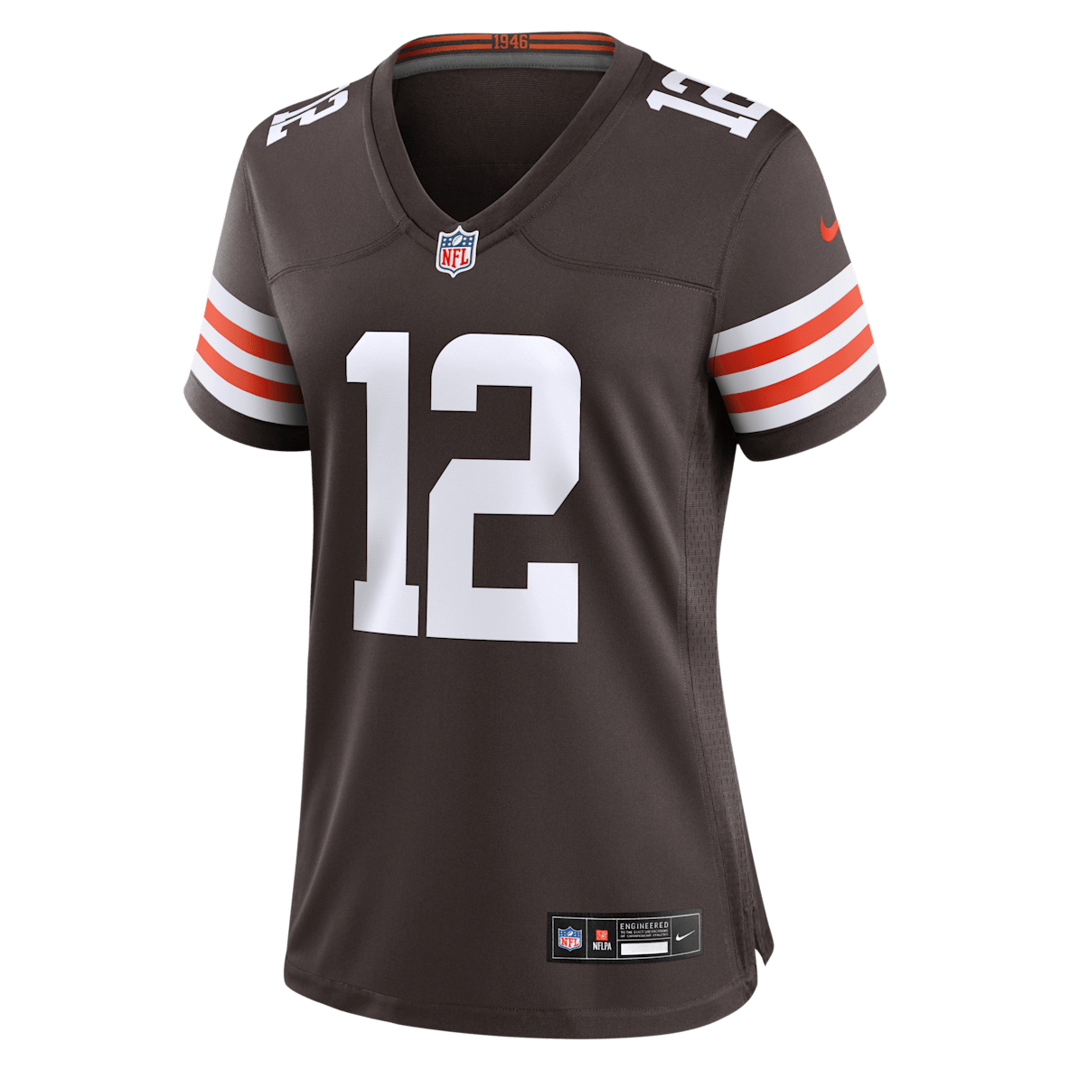 Shedeur Sanders Cleveland Browns 2025 NFL Draft Shedeur Sanders Cleveland Browns 2025 NFL Draft Women’s Nike NFL Game Jersey