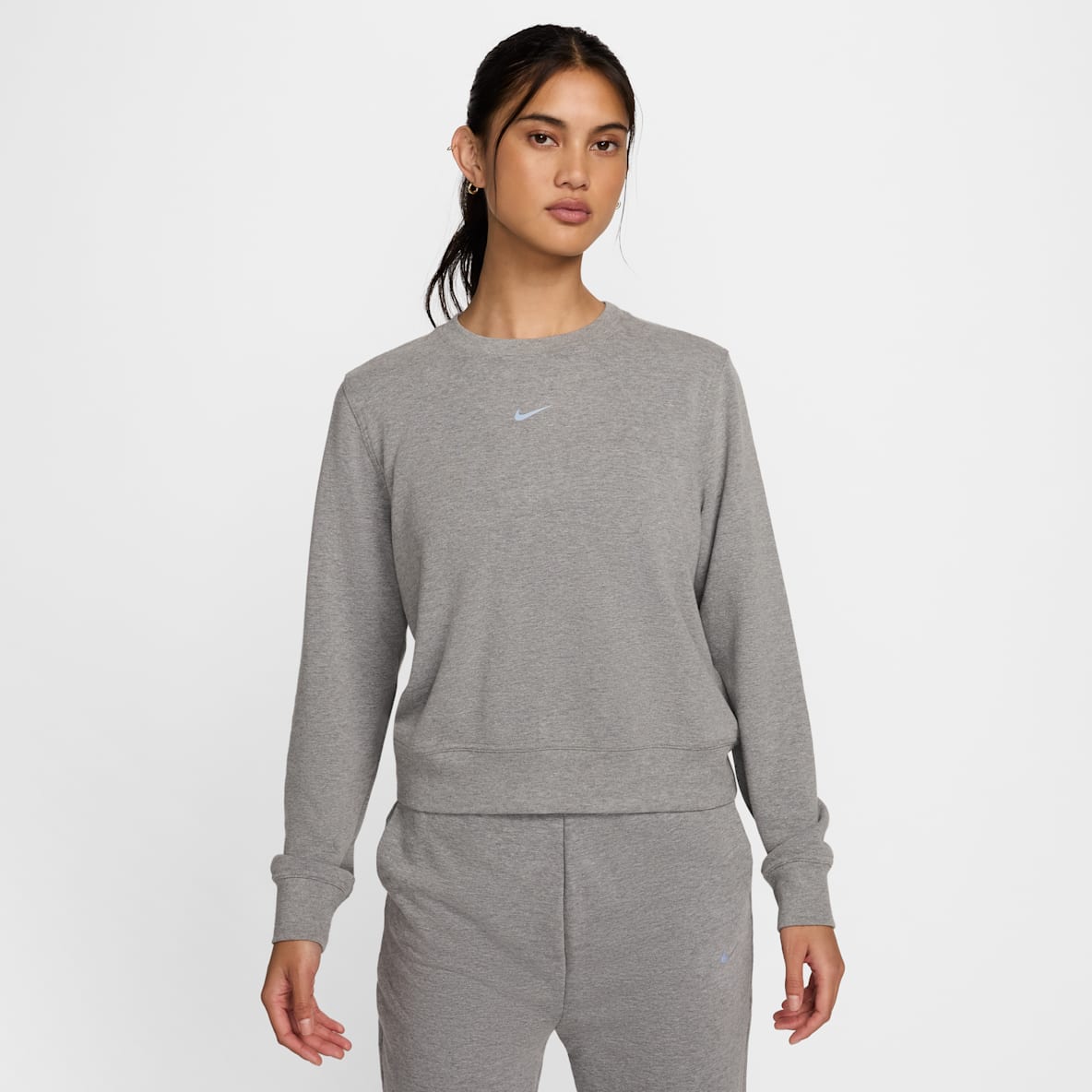 Nike Dri-FIT One Nike Dri-FIT One Women's Crew-Neck French Terry Sweatshirt