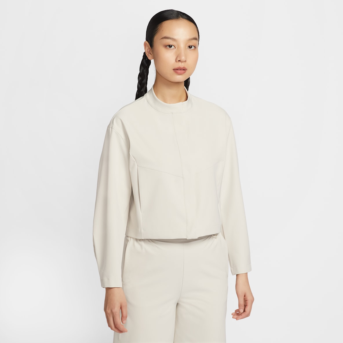 나이키 24.7 퍼펙트스트레치 여성 드라이 핏 루즈 핏 크롭 재킷