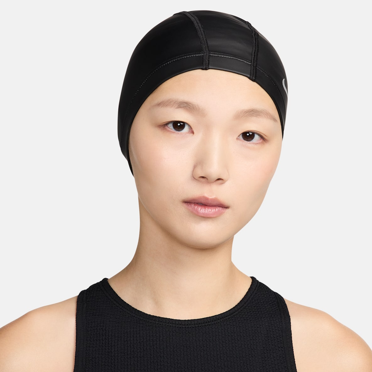 Natación Nike Gorro de natación con revestimiento sintético