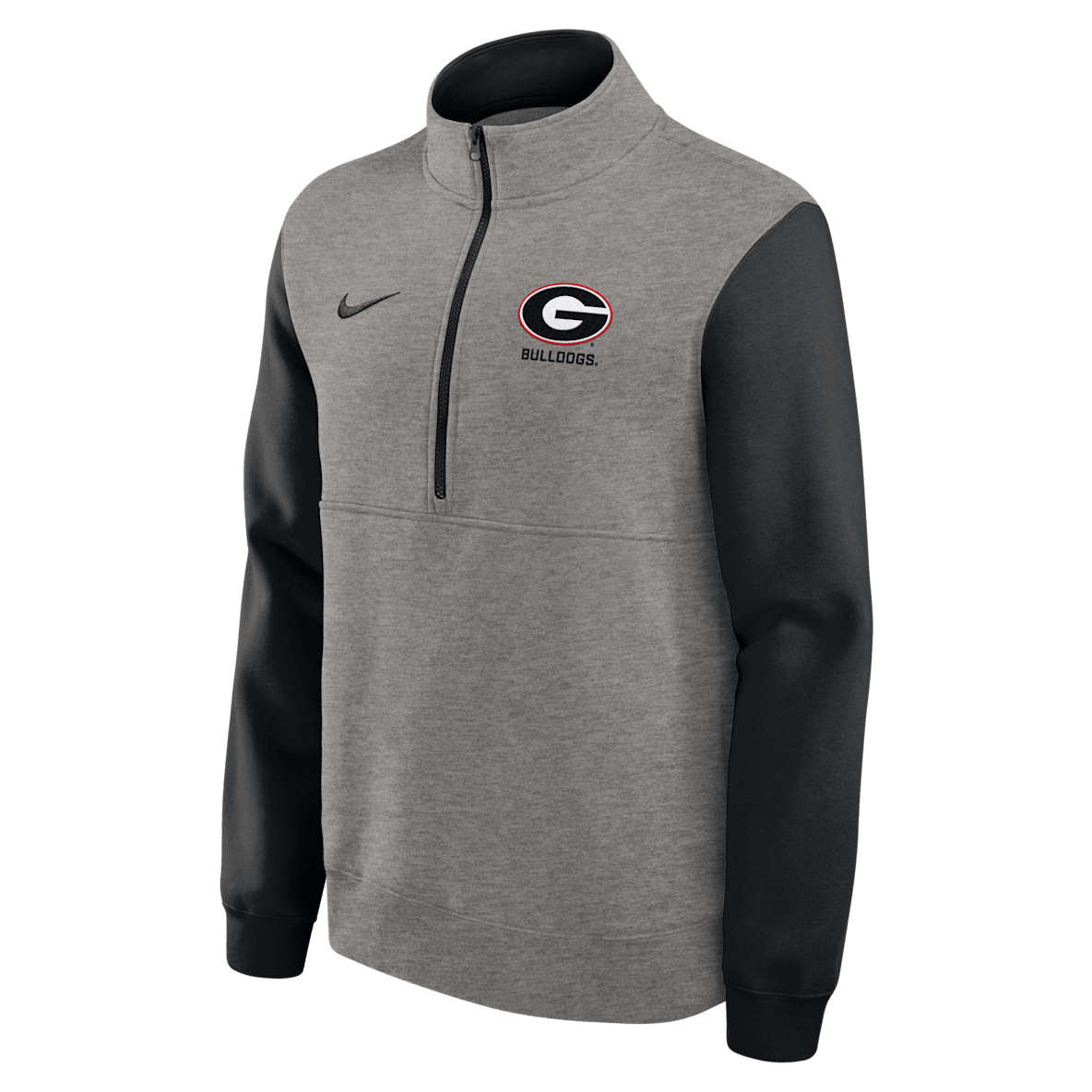 Georgia Club Georgia Club Men's Nike College 1/2-Zip Crew