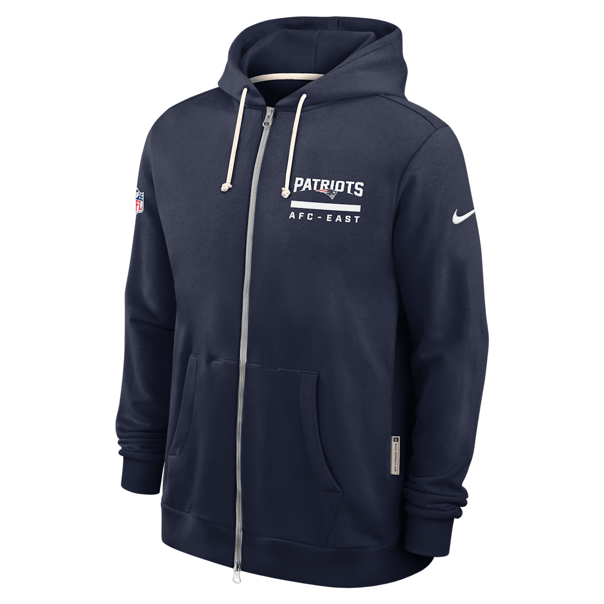 New England Patriots Utility Player Sideline New England Patriots Utility Player Sideline Men's Nike Dri-FIT NFL Full-Zip Hoodie
