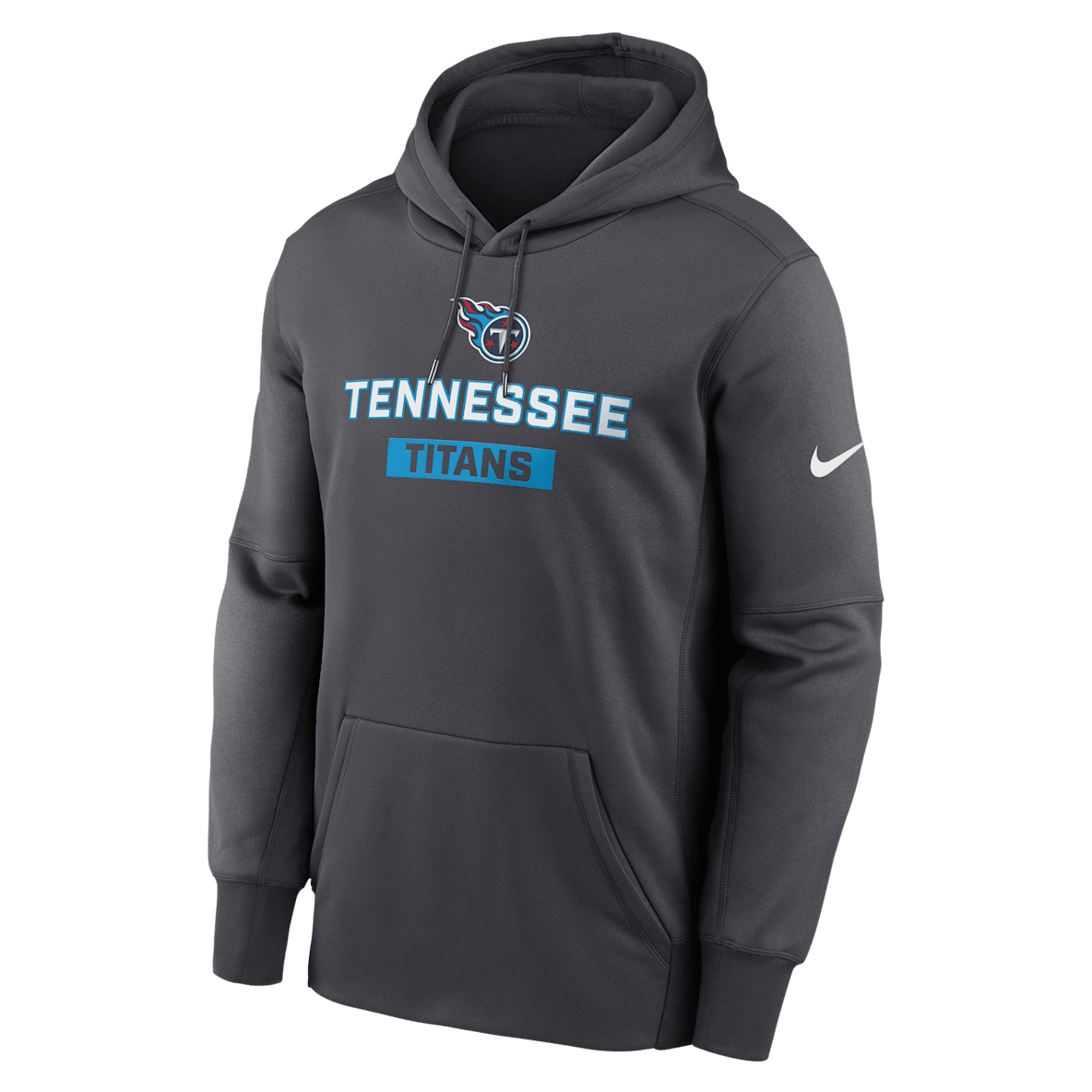 Tennessee Titans Toss Sweep Tennessee Titans Toss Sweep Men’s Nike Therma NFL Pullover Hoodie