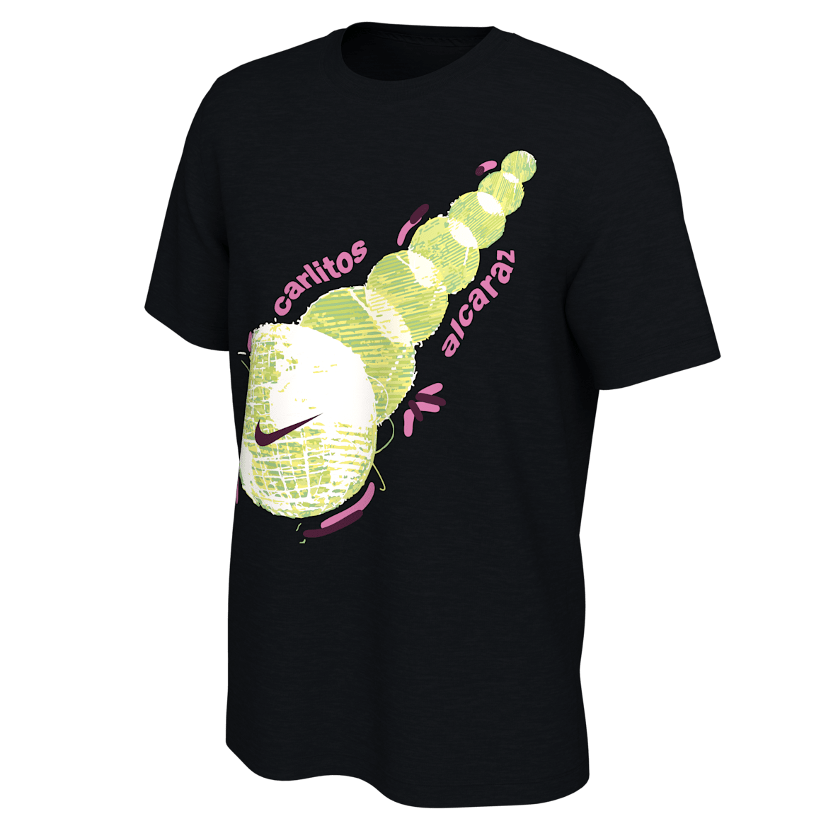 Carlos Alcaraz Carlos Alcaraz Nike tennis T-shirt met korte mouwen