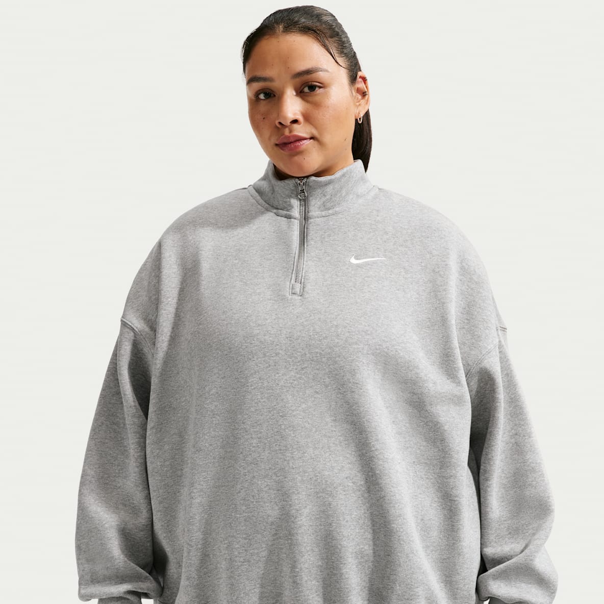 Nike Sportswear Phoenix Fleece Women's Over-Oversized 1/4-Zip (Plus Size)